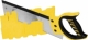 Стусло пластиковое с пилой обушковой Профи 350 мм (черно-желтая ручка) - фото 1