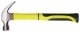 Молоток-гвоздодер, фиброглассовая усиленная ручка 27 мм, 450 гр. - фото 1