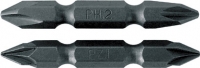 Биты сталь S2, двухсторонние 50 мм PZ2/PZ2, 10 шт. FIT