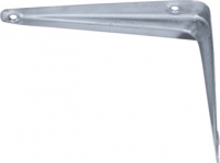 Уголок-кронштейн серый 75х100 мм (0,7 мм) FIT