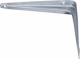 Уголок-кронштейн серый 75х100 мм (0,7 мм) - фото 1