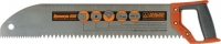 Ножовка по дереву "Дельта Премиум", 500 мм, прямой зуб  6 мм, двухцветная ручка Дельта