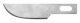 Лезвия для ножа макетного, набор 5шт., 6 мм, закругленные - фото 1