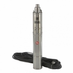 Скважинный насос DWS-4-150, винтовой, диаметр 4", 1300 Вт, 2000 л/ч, напор 150 м Denzel DENZEL