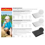 Укрывной материал GRINDA, СУФ-17, белый, фасованый, ширина - 2,1м, длина - 10м Grinda