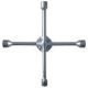 Ключ-крест баллонный, 17 х 19 х 21 х 22 мм, усиленный, толщина 16 мм. PROFESSIONAL - фото 1