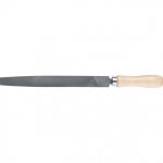 Напильник плоский, 250 мм, деревянная ручка. СИБРТЕХ