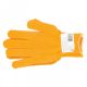 Перчатки нейлон, ПВХ точка, 13 класс, оранжевые, XL. Россия - фото 2