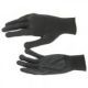 Перчатки нейлон, ПВХ точка, 13 класс, черные, XL. Россия - фото 1