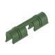Универсальные зажимы для крепления к каркасу парника D 12 мм, 20 шт в упаковке, зеленые. - фото 1