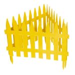 Забор декоративный "Рейка", 28 х 300 см, желтый.. Россия PALISAD