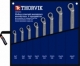 Набор ключей накидных 75° в сумке 6-27 мм, 8 предметов - фото 1