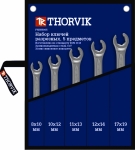 Набор ключей разрезных в сумке 8-19 мм, 5 предметов Thorvik