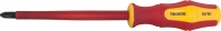 Отвертка крестовая диэлектрическая PHILLIPS®  VDE 1000 v PH0x60 мм