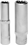 Головка торцевая глубокая MultiProf  1/4"DR, 13 мм Thorvik