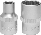 Головка торцевая 12-гранная 1/2"DR, 12 мм Thorvik
