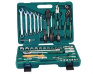 Набор инструмента универсальный 1/4", 1/2"DR, 60 предметов Jonnesway