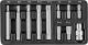Набор вставок-бит 10 мм Spline М-профиль (30 и 75 мм), М5-М12, 11 предметов - фото 1