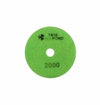 Алмазный гибкий шлифовально - полировальный круг АГШК "Черепашка" d 100 мм № 2000 Trio Diamond