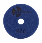 Алмазный гибкий шлифовально - полировальный круг АГШК "Черепашка" d 100 мм №400 Trio Diamond