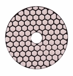 Алмазный гибкий шлифовально - полировальный круг АГШК "Черепашка" d 100 мм №500 для сухой шлифовки Trio Diamond