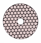 Алмазный гибкий шлифовально - полировальный круг АГШК "Черепашка" d 125 мм №400 для сухой шлифовки Trio Diamond