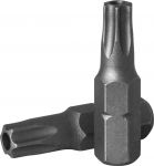 Вставка-бита 1/4"DR T-TORX®, T27H, 25 мм Ombra