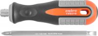 Отвертка стрежневая двусторонняя ROUND GRIP, РН2,SL6x100 мм Ombra