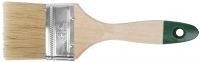 Кисть флейцевая "Хард", натуральная светлая щетина, деревянная ручка 2,5" (63 мм) FIT