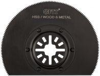 Полотно пильное фрезерованное дисковое ступенчатое, Bi-metall Co 8%, 87 мм х 0,65 мм FIT
