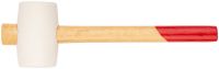 Киянка резиновая белая, деревянная ручка 45 мм КУРС