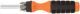 Отвертка 6 CrV бит, оранжевая ручка с антискользящей накладкой - фото 1