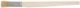 Кисть узкая, натуральная светлая щетина, деревянная ручка 20 мм - фото 1