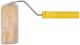 Валик полиакриловый желтый с ручкой 150 мм - фото 3