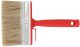 Макловица Халяль, 120х30 мм, 30%  светлая конская щетина + 70% PET, красная пласт. ручка - фото 2