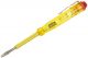 Отвертка индикаторная, желтая ручка 100 - 500 В, 140 мм - фото 2