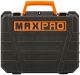 MAX-PRO Дрель-Шуруповерт аккумуляторная 14,4 В, 0-350/0-1250об/мин, 10мм, 28Нм, 2 батареи (Li-Ion) х1,5Ач, 15+1, 1ч., регулировка оборотов, резиновые - фото 3