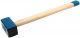 Кувалда кованая в сборе, деревянная эргономичная ручка 6,5 кг - фото 2