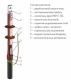 Концевая кабельная Муфта 1 ПКВТ-10 (150-240) без наконечников (компл. 3 фазы L-300) - фото 2