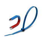 Стяжки кабельные КСС "Magnetic" 5х370 (син) (100 шт.) Fortisflex