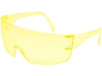 Очки защитные, открытый тип. желтый корпус и дужки USP