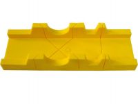 Стусло пластиковое, 300х65 мм, фигурн, желтое USP