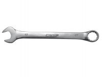 Ключ комбинированный 17 мм, эллиптическая ручка, хромованадиевая сталь, матовое хромированное покрыт USP