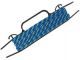 Веревка плетеная с сердечником 5 мм х 30 м, синяя с желтой нитью, б/рамка - фото 1