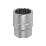 Головка торцевая стандартная двенадцатигранная 1/2", 32 мм