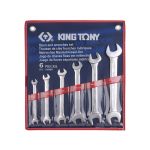 Набор рожковых ключей, 8-23 мм, 6 предметов KING TONY