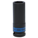 Головка торцевая ударная глубокая шестигранная 1/2", 19 мм KING TONY