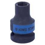 Головка торцевая ударная шестигранная 1/2", 09 мм KING TONY