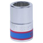 Головка торцевая стандартная двенадцатигранная 3/4", 21 мм KING TONY