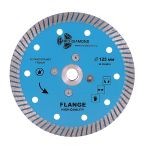 Алмазный диск с фланцем 125 Turbo hot press Trio Diamond